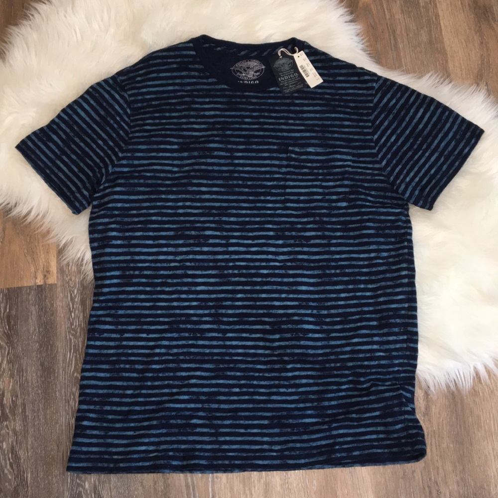 J.Crew Indigo Stripped T-Shirt